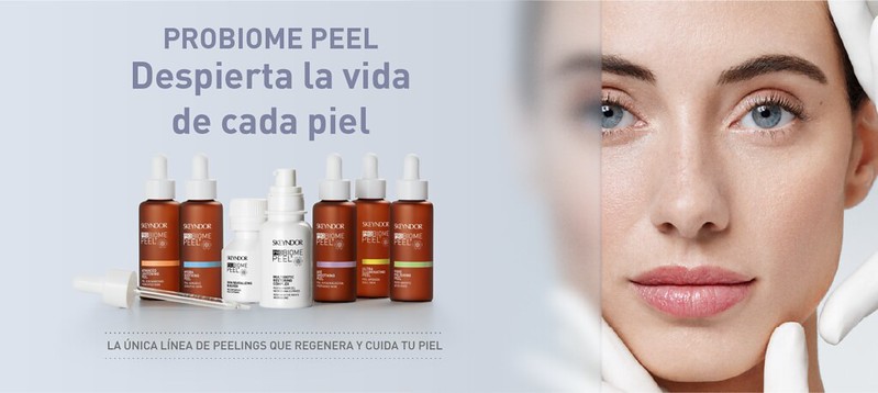 Probiome Peel, Peeling quimico facial innovador de Skeyndor en Naturalness Sabadell